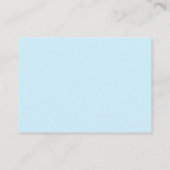 Blue/Grey Mod Elephant Enclosure Book Request Card Informatiekaartje (Achterkant)