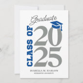 Blue Grey University College Afstuderen Aankondiging (Voorkant)