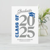 Blue Grey University College Afstuderen Aankondiging (Staand voorkant)