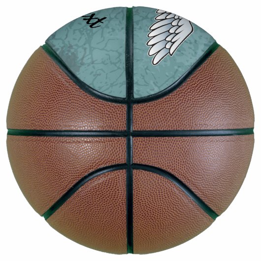 Blue-Grey Wings Basketball Basketbal (Rechts)