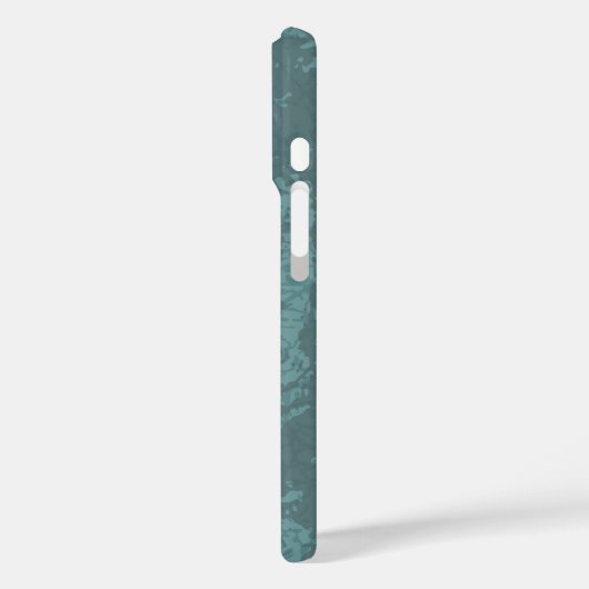 Blue-Grey Wings iPhone Case (Achterkant / Links)