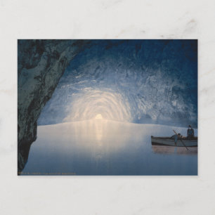 Blue Grotto, Island of Capri, Campania, Italië Briefkaart