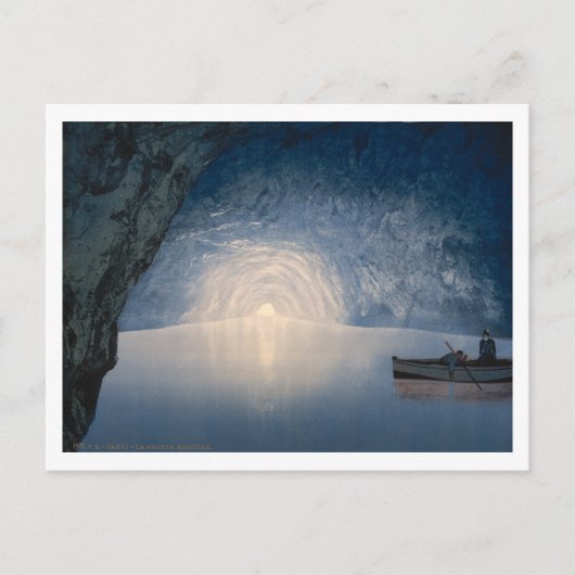 Blue Grotto, Island of Capri, Campania, Italië Briefkaart (Voorkant)