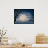 Blue Grotto, Island of Capri, Campania, Italië Poster (Keuken)