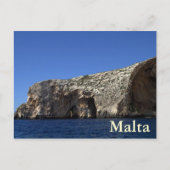 Blue Grotto, Malta Briefkaart (Voorkant)