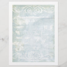 Blue Grunge Art Page