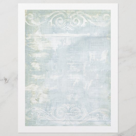 Blue Grunge Art Page (Achterkant)