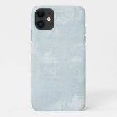 Blue Grunge Art Page Case-Mate iPhone Case (Achterkant)