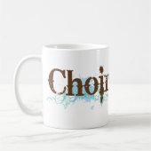 Blue Grunge Choir Logo Gift Koffiemok (Links)