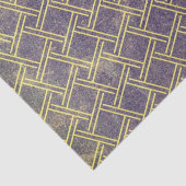 Blue Grunge Texture Abstract Geometric Distress Tissuepapier (Detail)