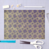 Blue Grunge Texture Abstract Geometric Distress Tissuepapier (Craft)