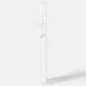 Blue Guardian Angel Art Aangepaste iPhone Case (Achterkant / Links)