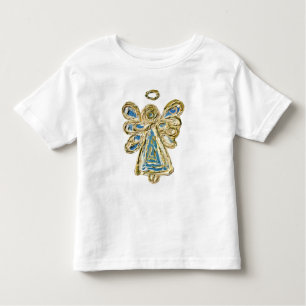 Blue Guardian Angel Custom Holiday Art Shirt