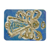 Blue Guardian Angel Custom Magnet Art Painting Magneet (Horizontaal)