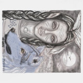 Blue Guardian fleece deken (Voorkant (Horizontaal))