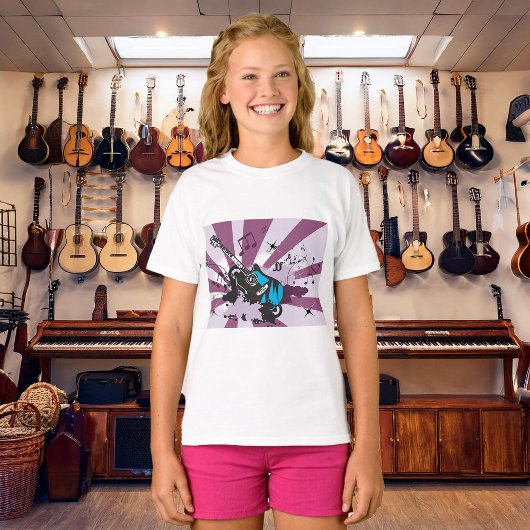 Blue Guitar Girls T-shirt