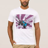 Blue Guitar Mannen T-Shirt