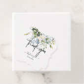 Blue Gum Eucalyptus Hartelijk dank voor het handsc Bedankjes Labels (In situ)