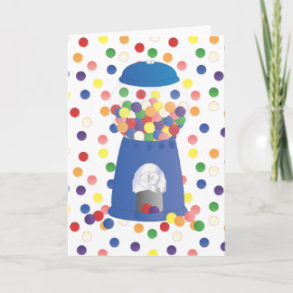 Blue Gumball-machine Kaart