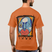 Blue Guy gemengde media T-shirt (Achterkant)