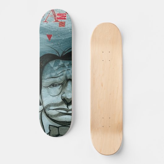 Blue Guy Skateboard (Voorkant)