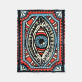 Blue Gypsi Fleece Deken (Voorkant)