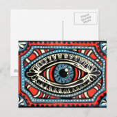 Blue Gypsy Briefkaart (Voorkant / Achterkant)