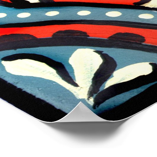 Blue Gypsy Eye Poster (Hoek)