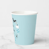 Blue Halloween Creatures Verjaardagsfeest Papieren Bekers (Links)