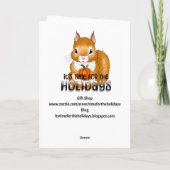 Blue Halloween Pumpkin Jack-o-lantern Kaart (Achterkant)