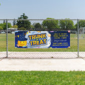 Blue Halloween Snoep Trunk of Treat Cute Pumpkin Spandoek (Insitu)