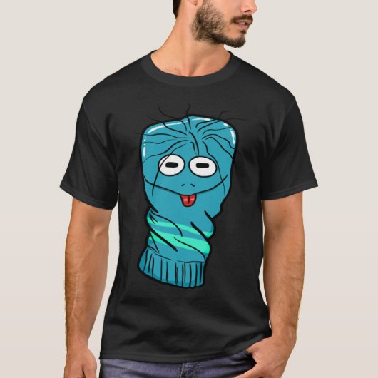 Blue Hand Puppet T-shirt (Voorkant)