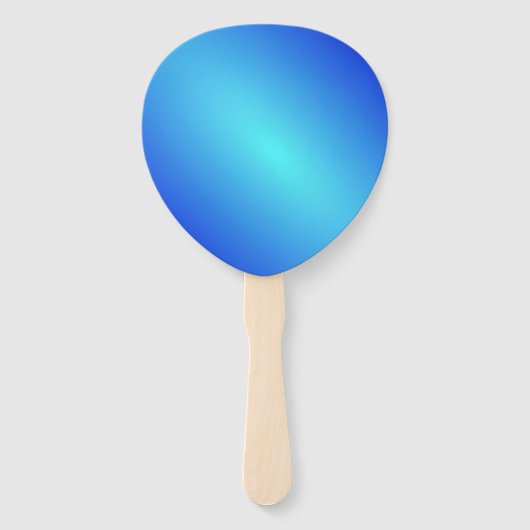 Blue Handwaaier (Achterkant)