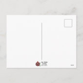 Blue Hanukkah Menorah Feestdagenkaart (Achterkant)