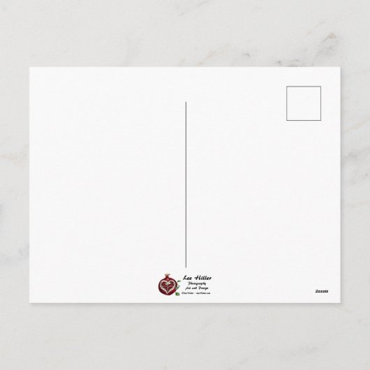 Blue Hanukkah Menorah Feestdagenkaart (Achterkant)