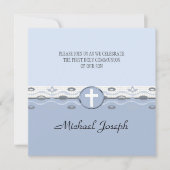 Blue Harmony First Community Invitation Kaart (Voorkant)