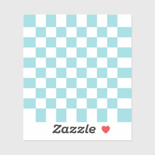 Blue Harmony Grid Sticker (Vel)