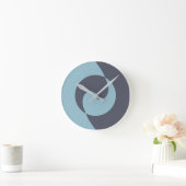 Blue Harmony Ronde Klok (Huis)