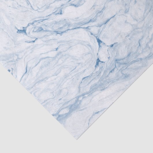 Blue Haven Marble Tissuepapier (Detail)