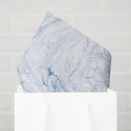 Blue Haven Marble Tissuepapier (Cadeauzakje)