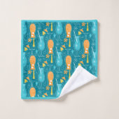 Blue Hawaii and Tropical Itch Bad Handdoek (Wasdoekje)