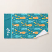 Blue Hawaii and Tropical Itch Bad Handdoek (Handdoek)