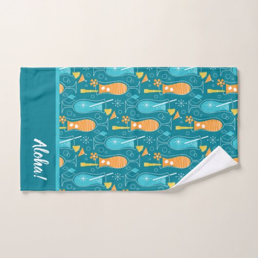 Blue Hawaii and Tropical Itch Bad Handdoek (Handdoek)