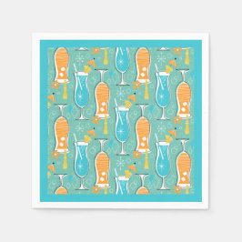 Blue Hawaii and Tropical Itch - Bg Turquoise Servet