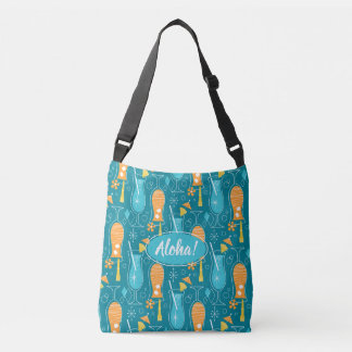 Blue Hawaii and Tropical Itch Crossbody Tas