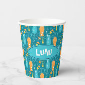 Blue Hawaii and Tropical Itch Papieren Bekers (Voorkant)