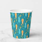 Blue Hawaii and Tropical Itch Papieren Bekers (Achterkant)