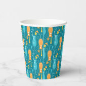 Blue Hawaii and Tropical Itch Papieren Bekers (Rechts)