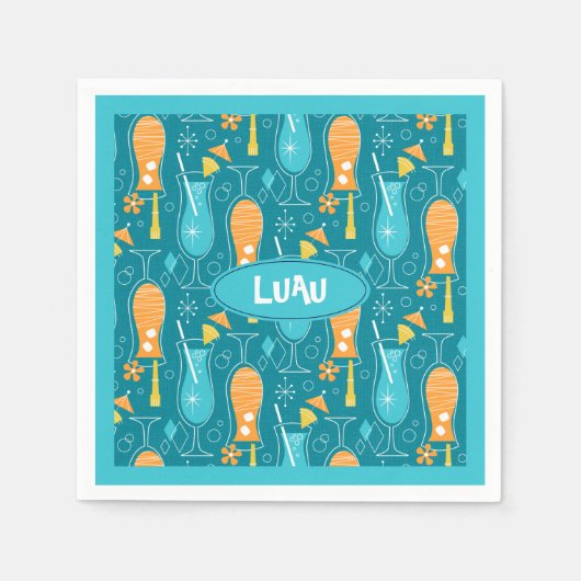 Blue Hawaii and Tropical Itch Servet (Voorkant)