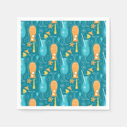 Blue Hawaii and Tropical Itch Servet (Voorkant)